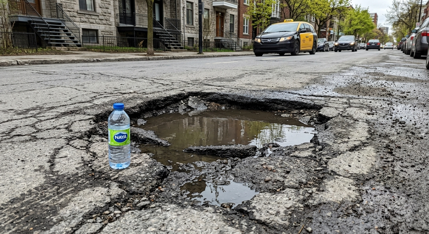 Nid-de-poule profond